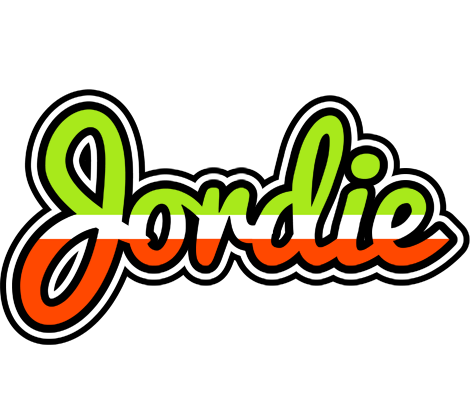 Jordie superfun logo