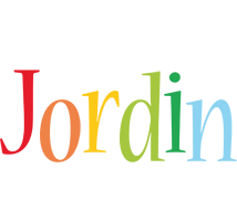 Jordin birthday logo