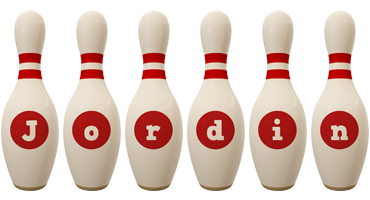 Jordin bowling-pin logo