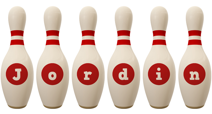 Jordin bowling-pin logo