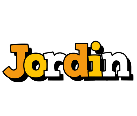 Jordin cartoon logo