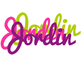 Jordin flowers logo