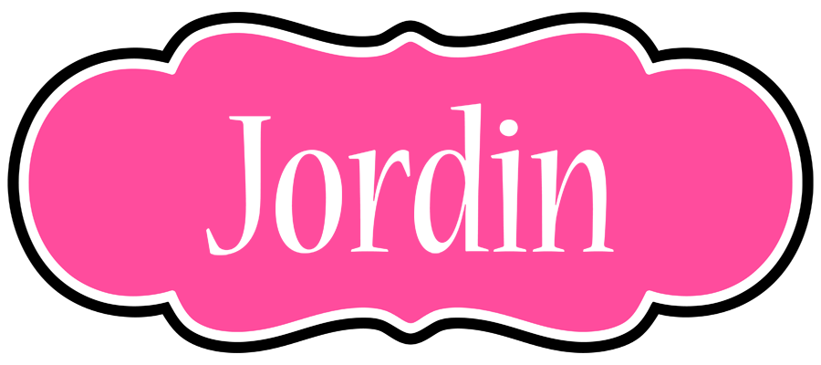 Jordin invitation logo