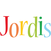 Jordis birthday logo