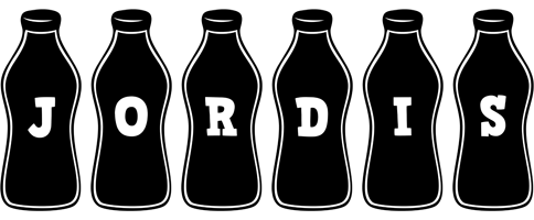 Jordis bottle logo