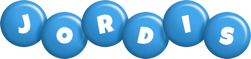 Jordis candy-blue logo