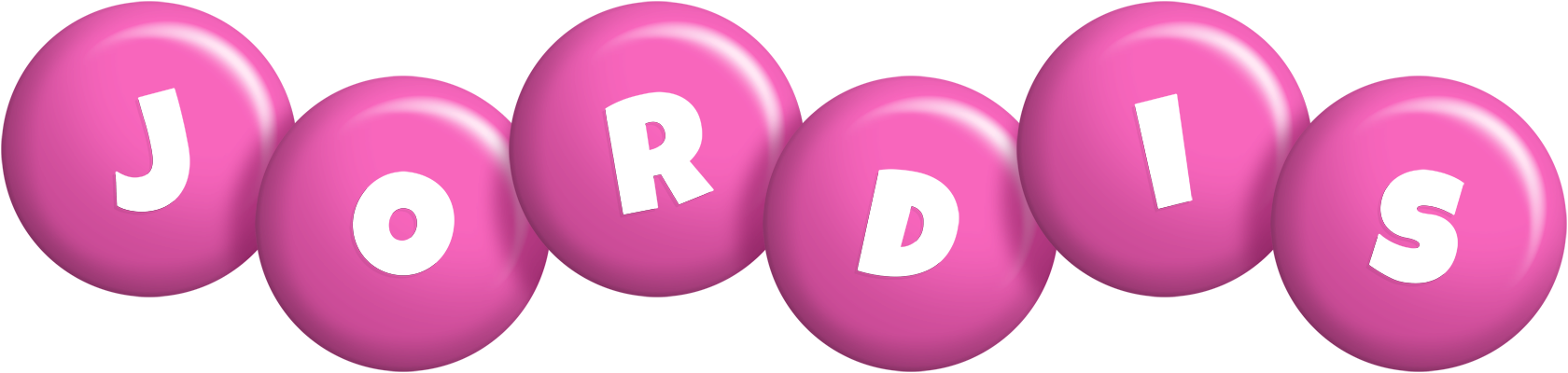 Jordis candy-pink logo