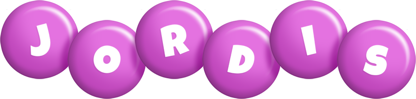 Jordis candy-purple logo