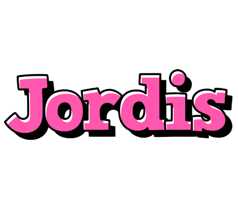 Jordis girlish logo