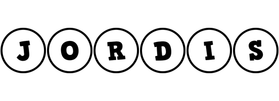 Jordis handy logo