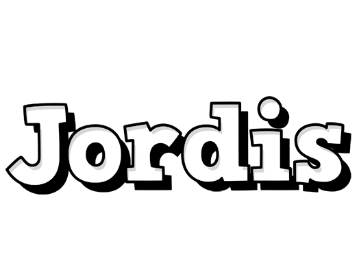 Jordis snowing logo