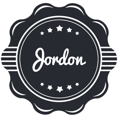 Jordon badge logo