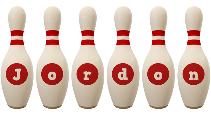 Jordon bowling-pin logo