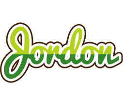 Jordon golfing logo