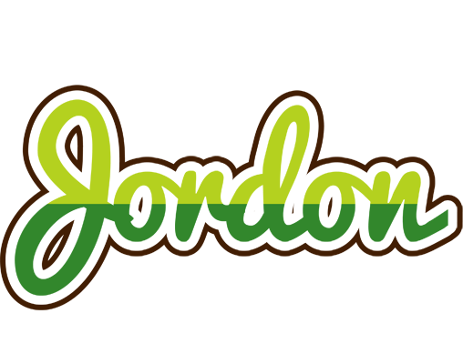 Jordon golfing logo
