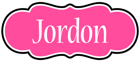 Jordon invitation logo