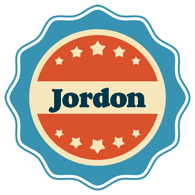 Jordon labels logo