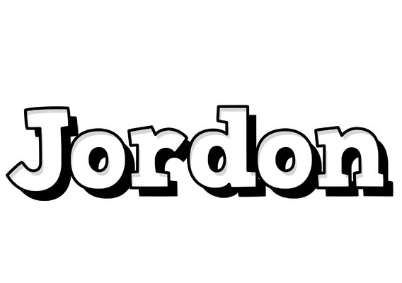 Jordon snowing logo