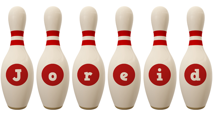 Joreid bowling-pin logo