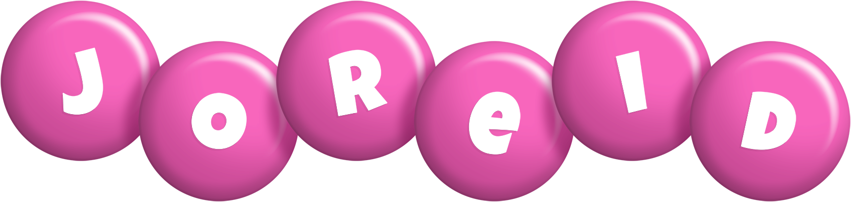 Joreid candy-pink logo