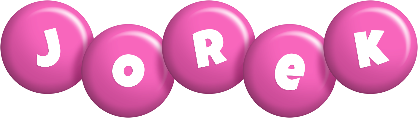 Jorek candy-pink logo