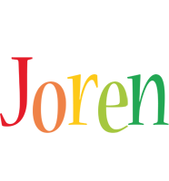 Joren birthday logo