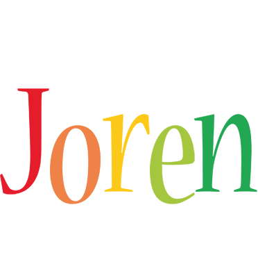 Joren birthday logo
