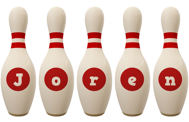 Joren bowling-pin logo