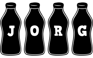 Jorg bottle logo