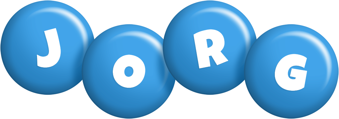 Jorg candy-blue logo