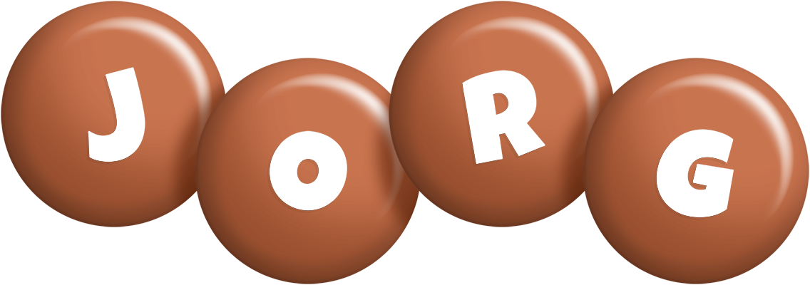 Jorg candy-brown logo