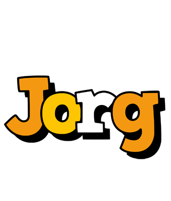 Jorg cartoon logo