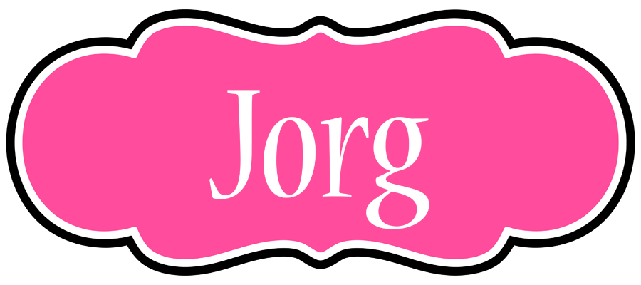 Jorg invitation logo