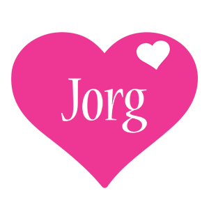 Jorg love-heart logo