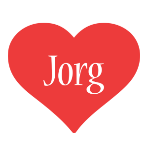 Jorg love logo