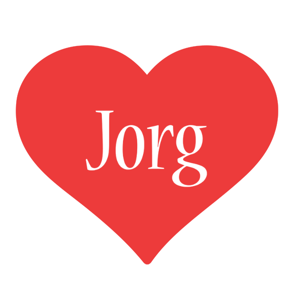 Jorg love logo