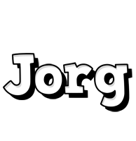 Jorg snowing logo