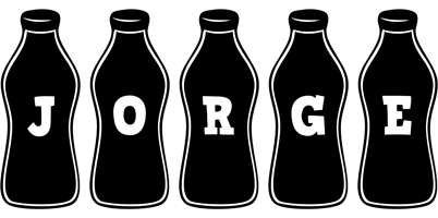 Jorge bottle logo