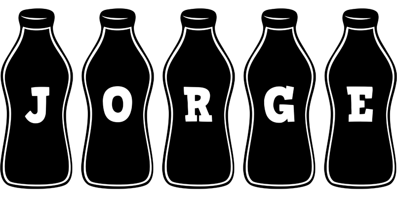 Jorge bottle logo