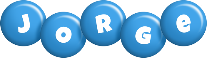 Jorge candy-blue logo