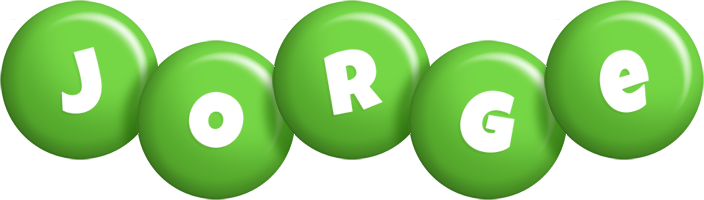 Jorge candy-green logo