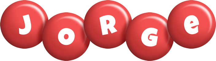 Jorge candy-red logo