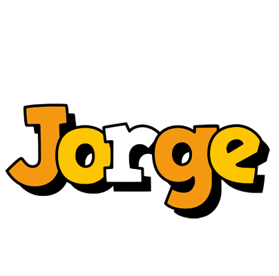 Jorge cartoon logo