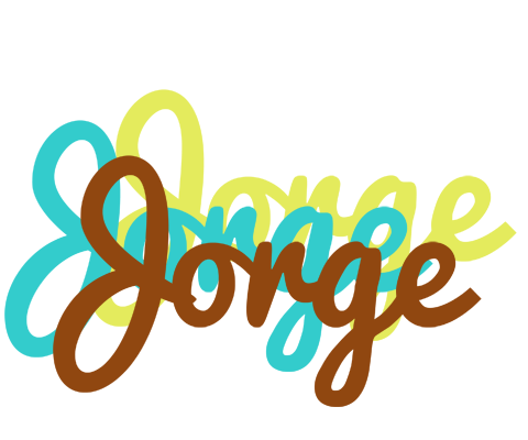 Jorge cupcake logo