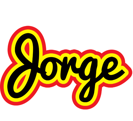 Jorge flaming logo