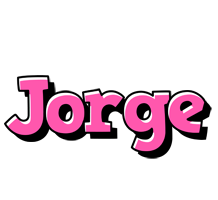 Jorge girlish logo