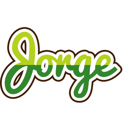 Jorge golfing logo