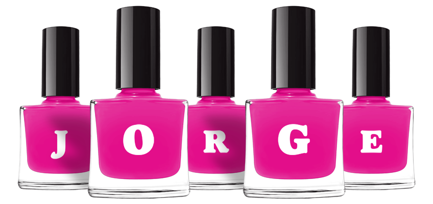 Jorge nails logo