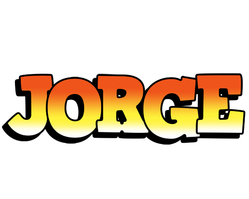 Jorge sunset logo