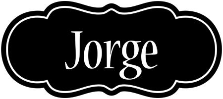 Jorge welcome logo